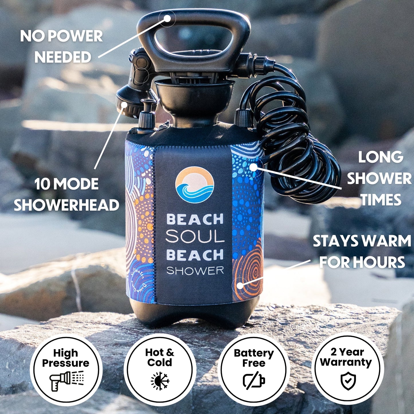 Portable Shower Jamigam 1.3G