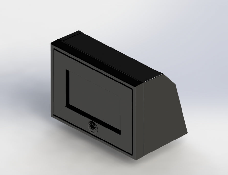21" Upper Cabinet - Angled