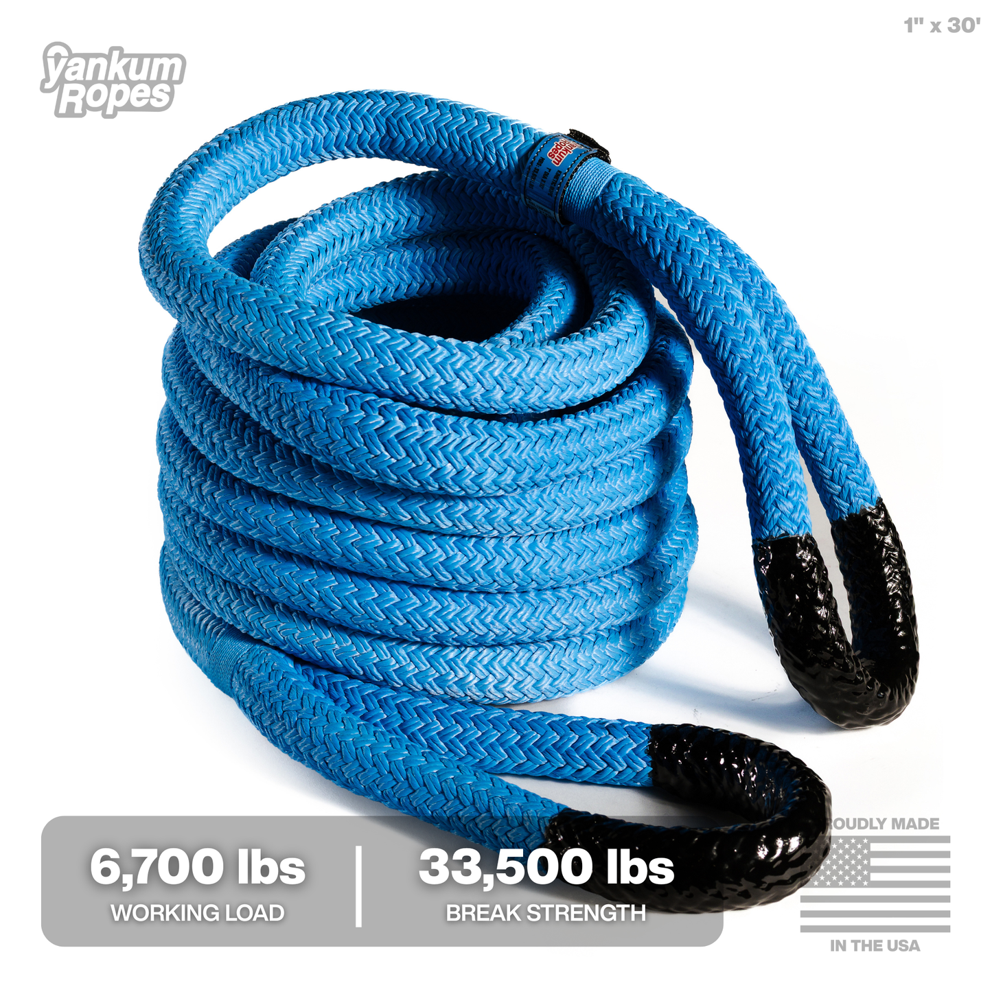 1" Kinetic Recovery Rope "Rattler"