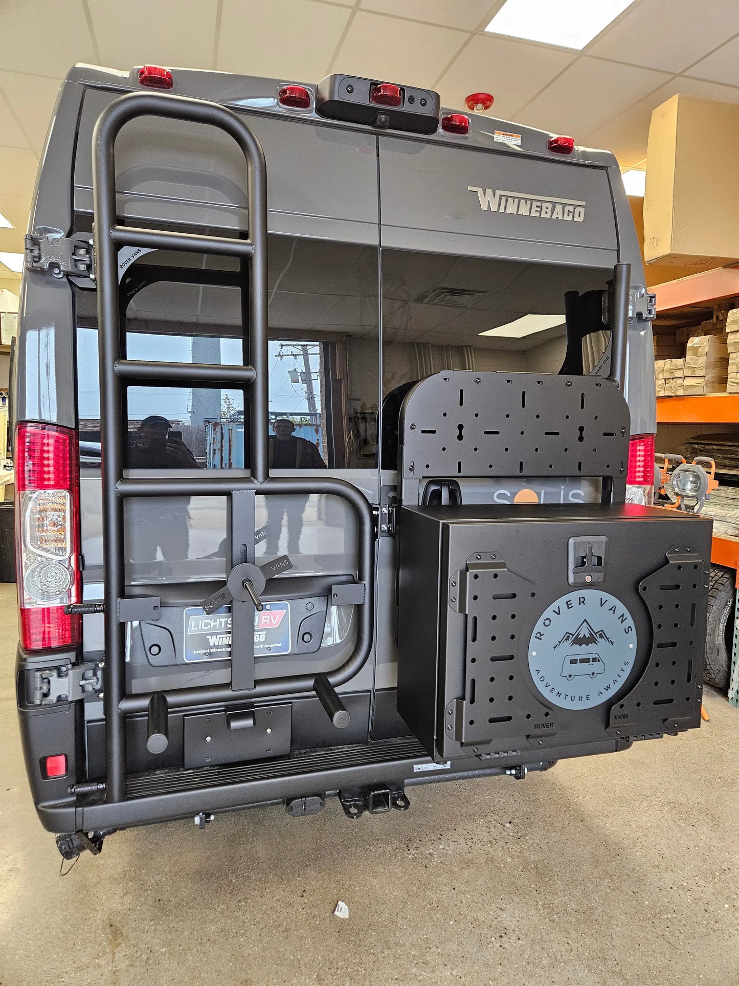 Rover Vans Accessory Rack Passenger Side for Ram ProMaster Rover Vans