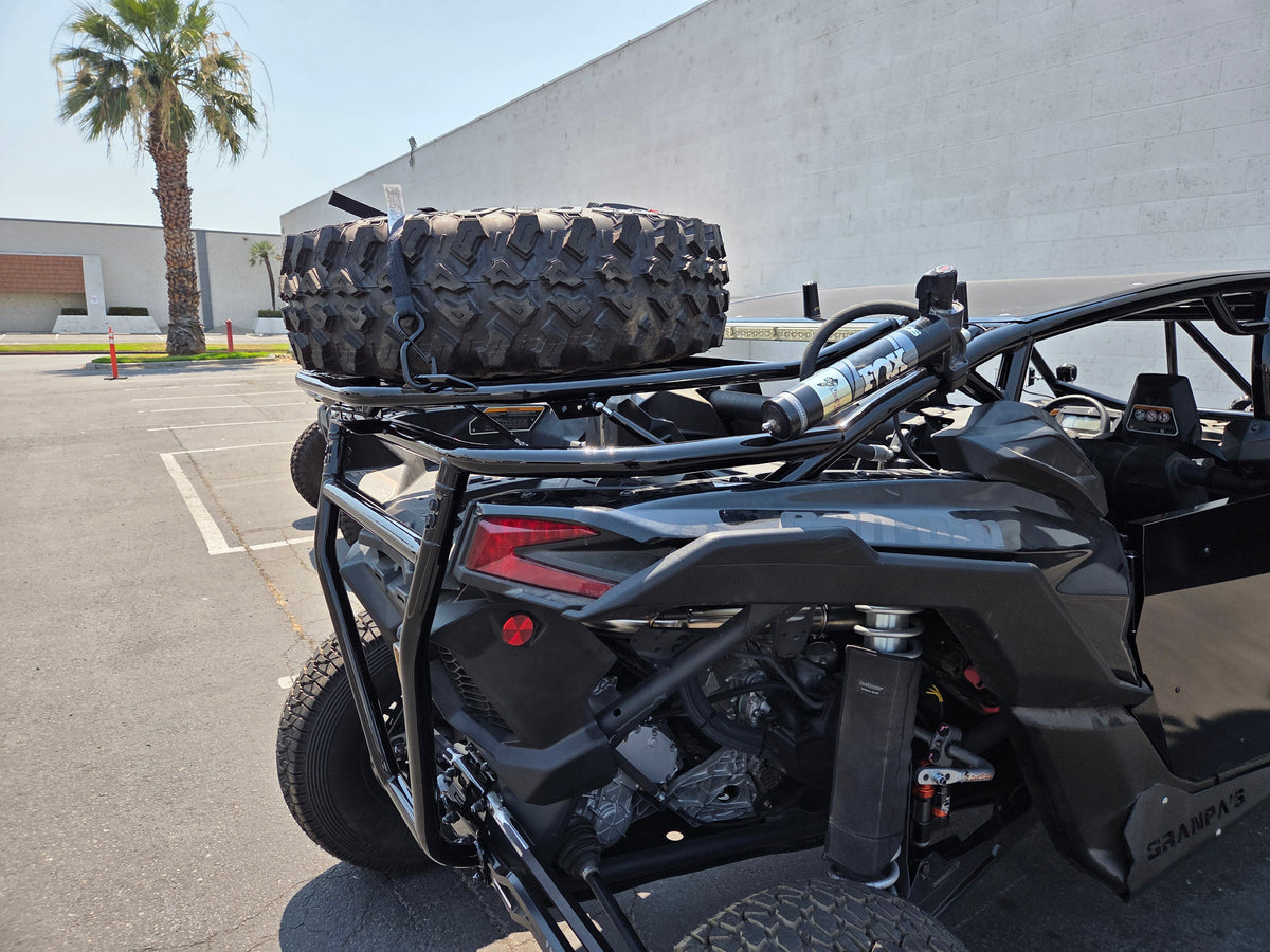 2017+ Can-Am Maverick X3 Max Cage with Attached Rear Bumper UTV SPEED