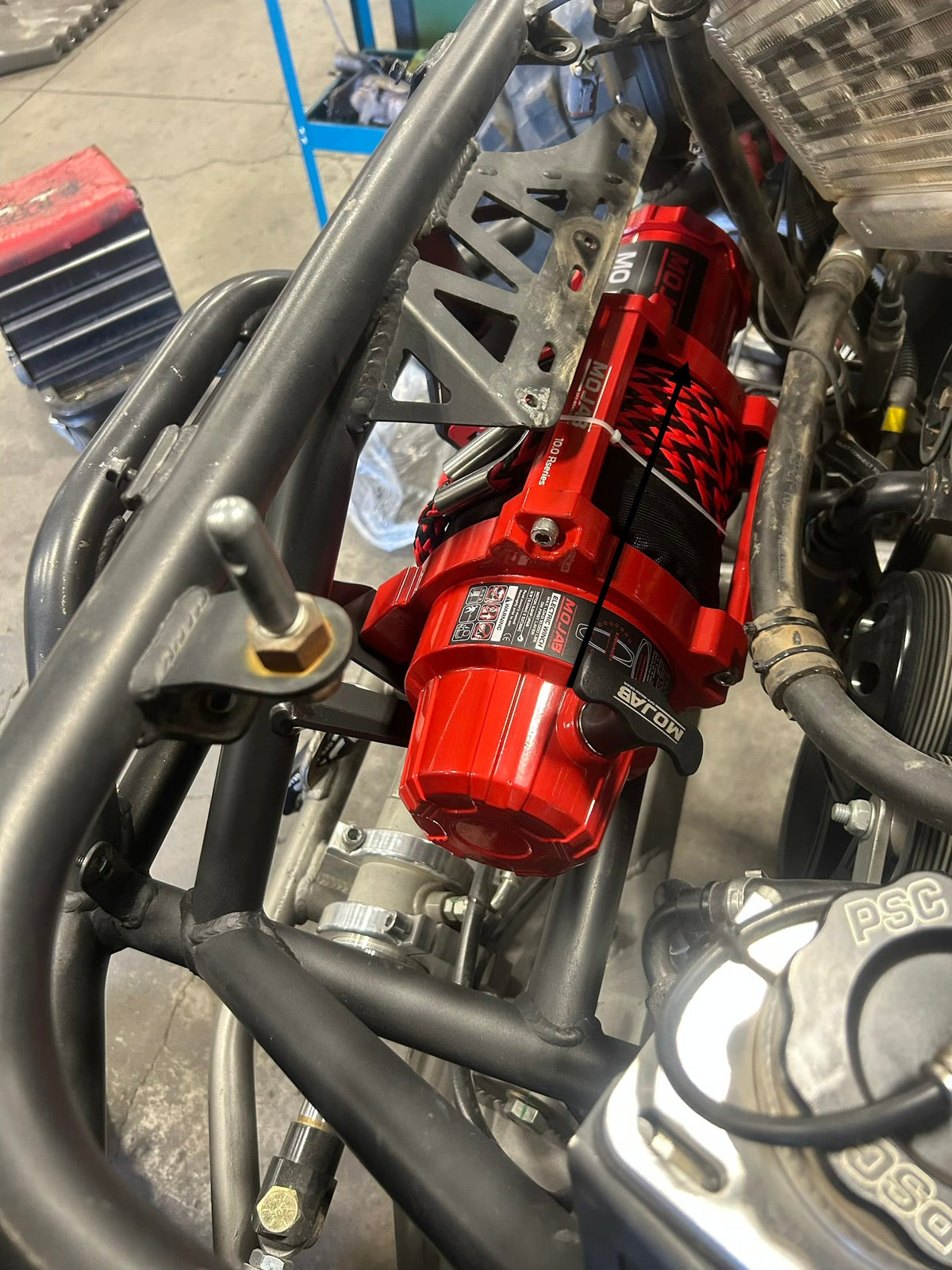 MOJAB MO10.0 R-Series 10,000 lb Off-Road Winch MOJAB OFFROAD