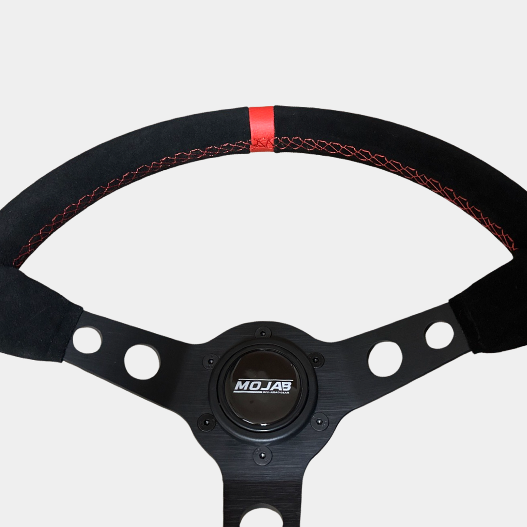 13.5'' MOJAB Deep Dish Steering Wheel Leather/Suede