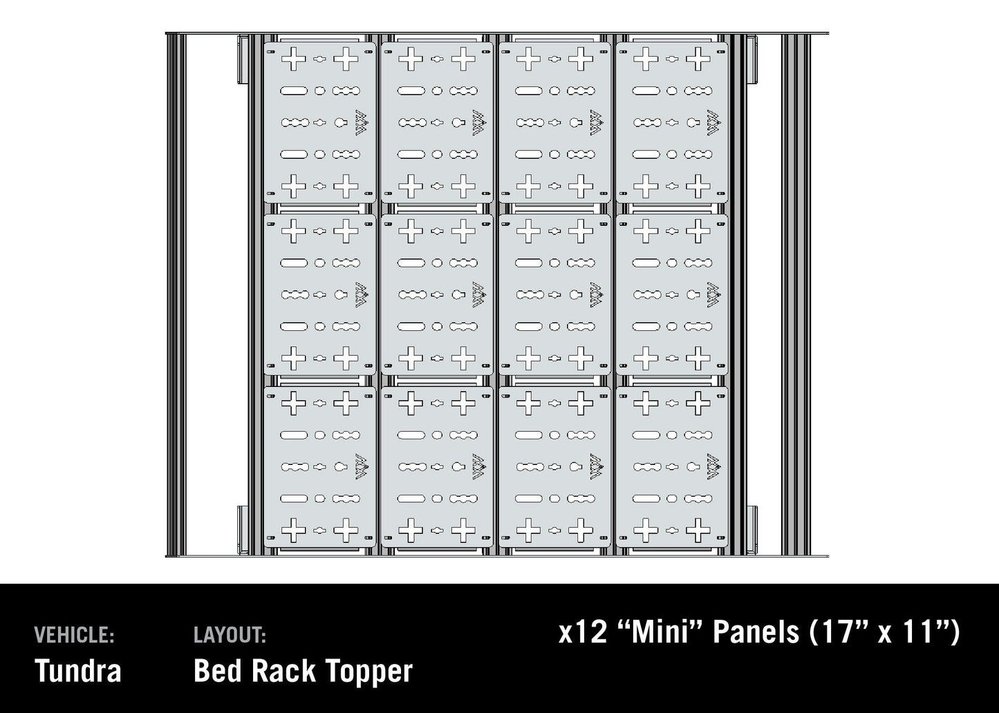 DRIFTR Roof Rack Deck Accessory Panels