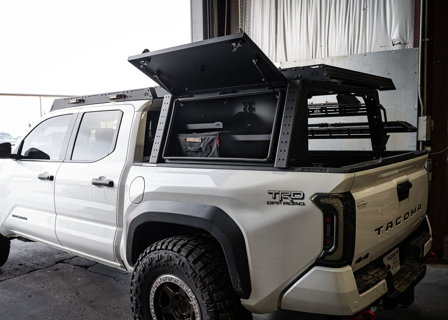Aluminum Bed Rack Storage Box - Toyota Tacoma