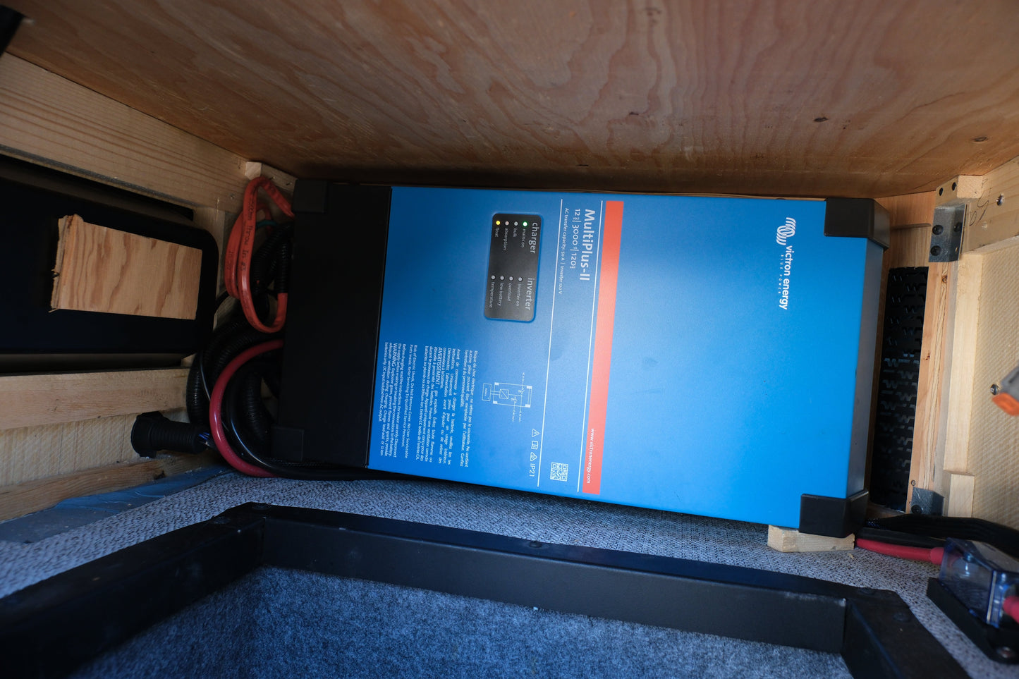 Winnebago Ekko Sprinter 23b Multiplus Inverter Upgrade by FreedomVanGo