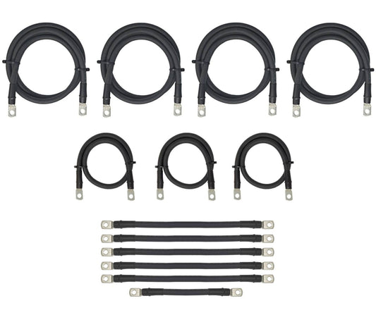 Aftermarket EZGO TXT, PDS, RXV, Medalist Golf Cart Battery Cable Kits