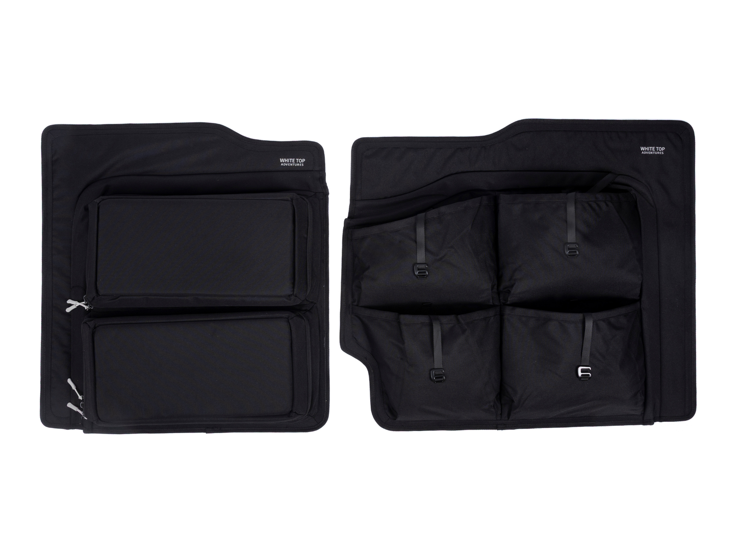 Ford Transit Rear Door Storage Panels Bundle (Upper, Middle & Lower) White Top Adventures