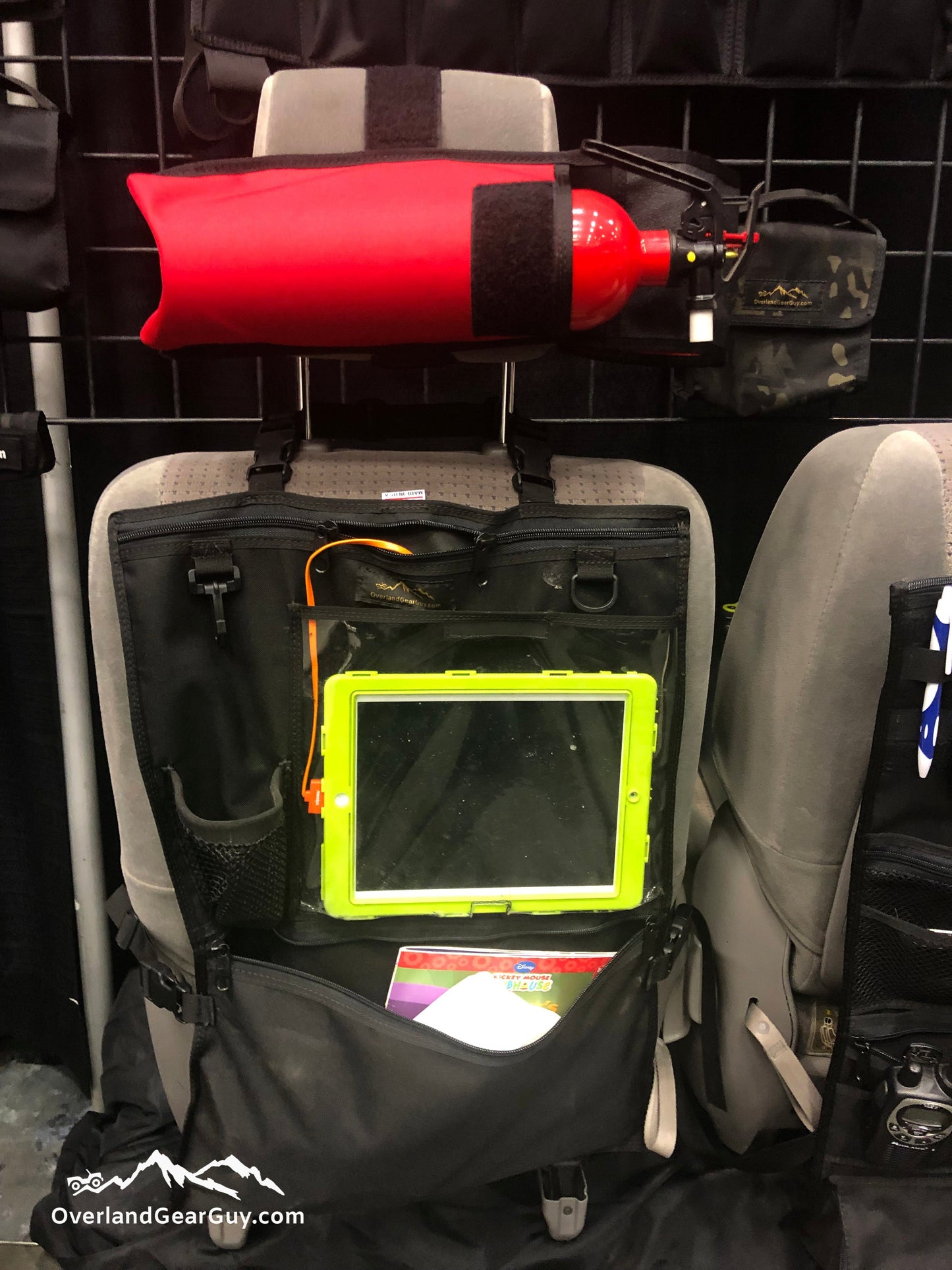 Fire Extinguisher Headrest Pouch Overland Gear Guy
