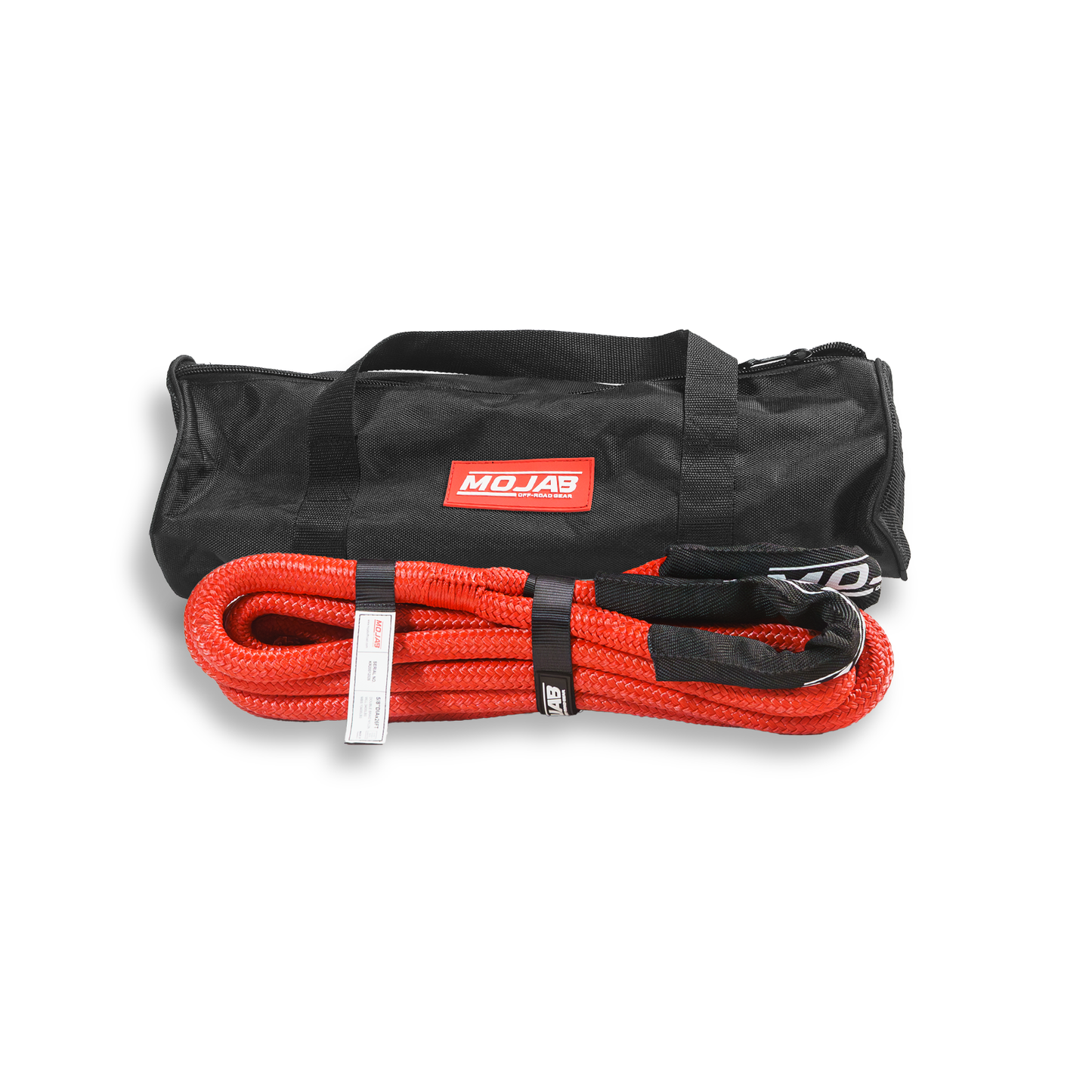 5/8" x 26' Kinetic Rope with Storage Bag (Lifetime Warranty) MOJAB OFFROAD