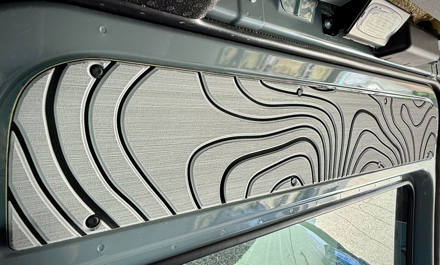 Sprinter Slider Door Panel – Topo Design (2007+)