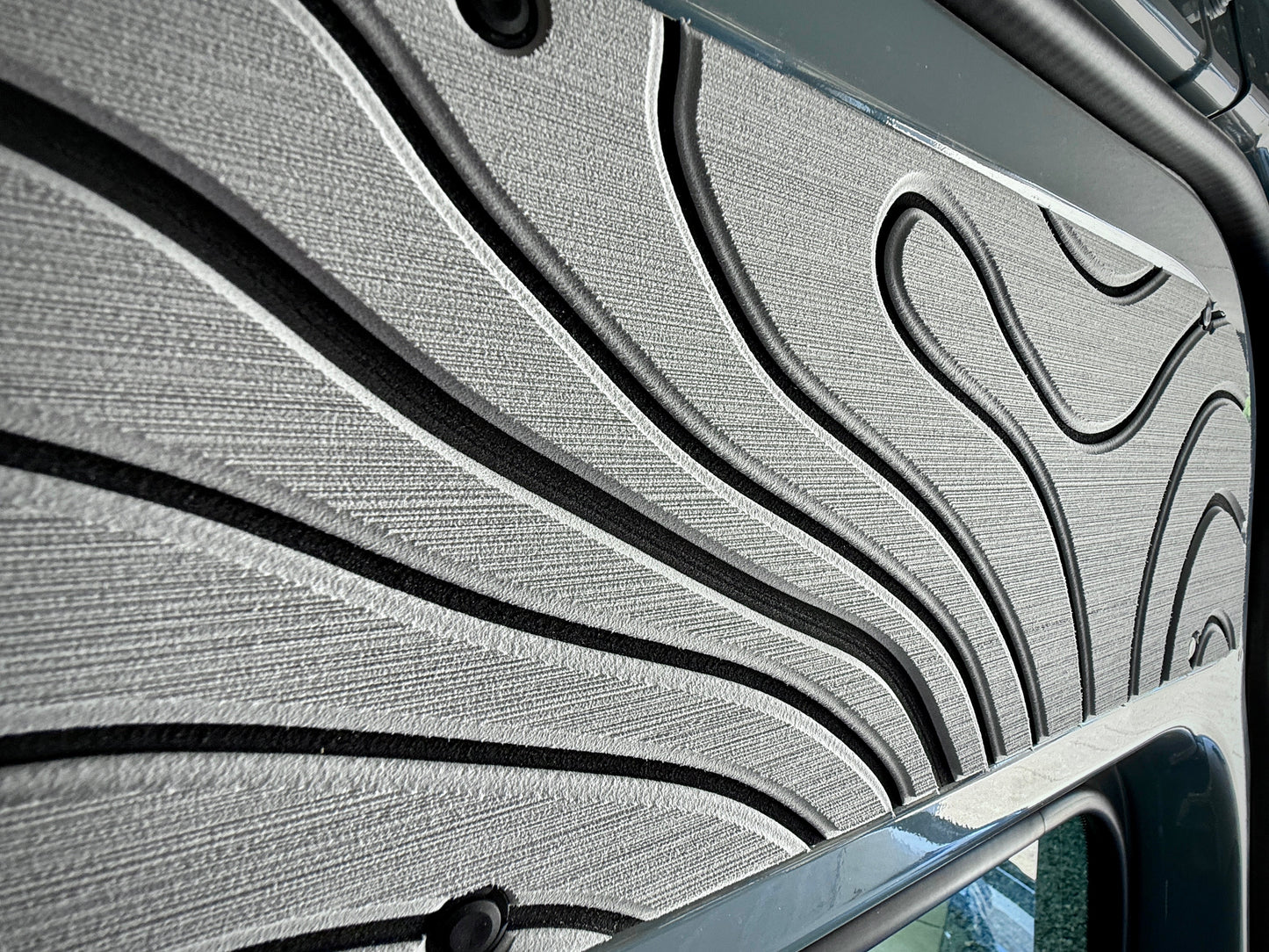 Sprinter Slider Door Panel โ Topo Design (2007+) Weekender Outdoors