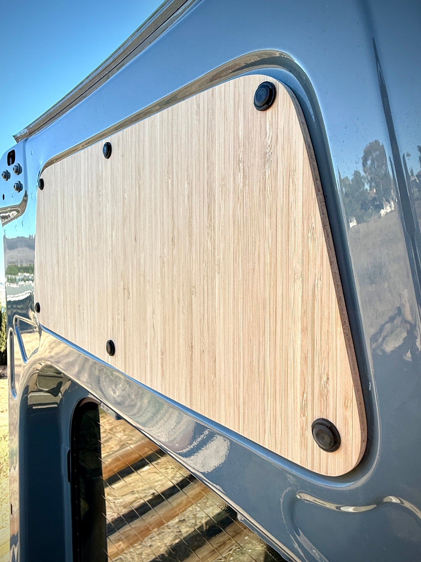 Sprinter Rear Door Panels – Set of Bamboo (2007+) Weekender Outdoors