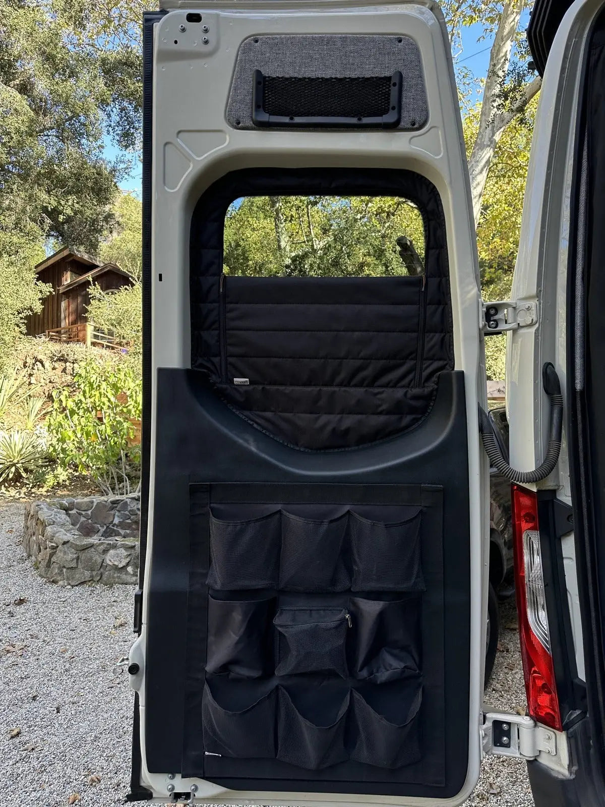CLIMA-SHADE™ Insulated Rear Window Covers - Set Canyon Adventure Vans