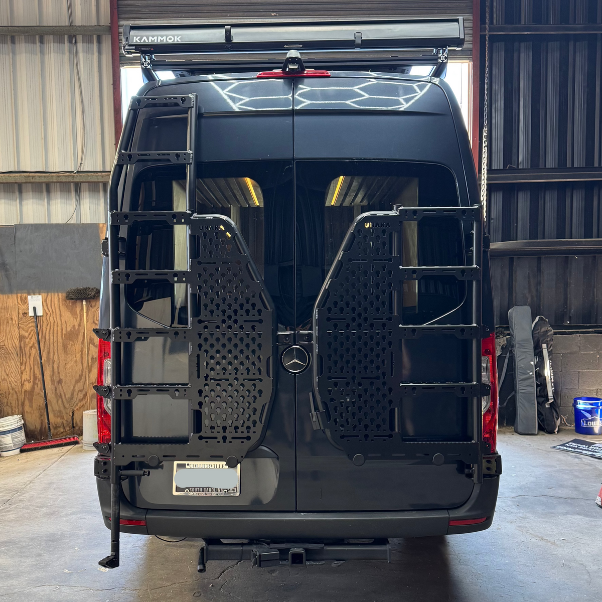 Sprinter - Rear Ladder System - Base Kit Unaka Gear Co.