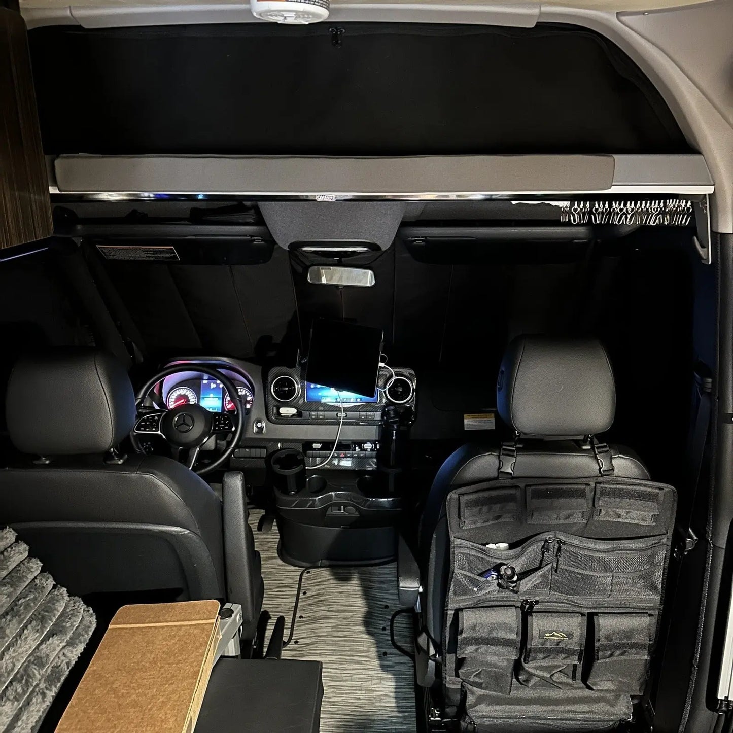 CLIMA-SHADE™ Insulated Front Windshield Cover Canyon Adventure Vans