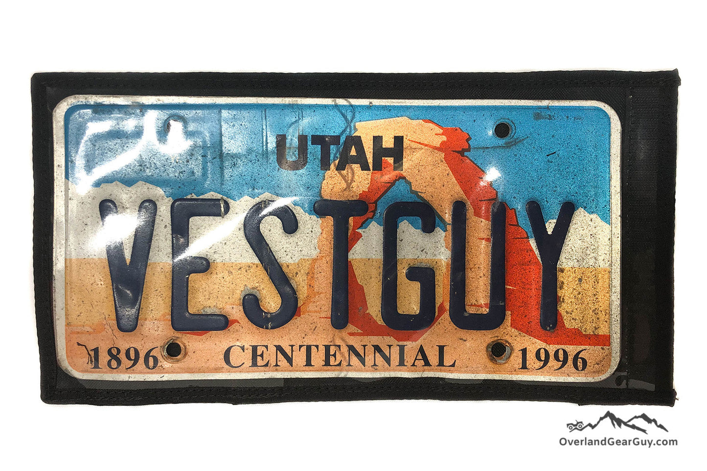 MOLLE License Plate Holder Overland Gear Guy