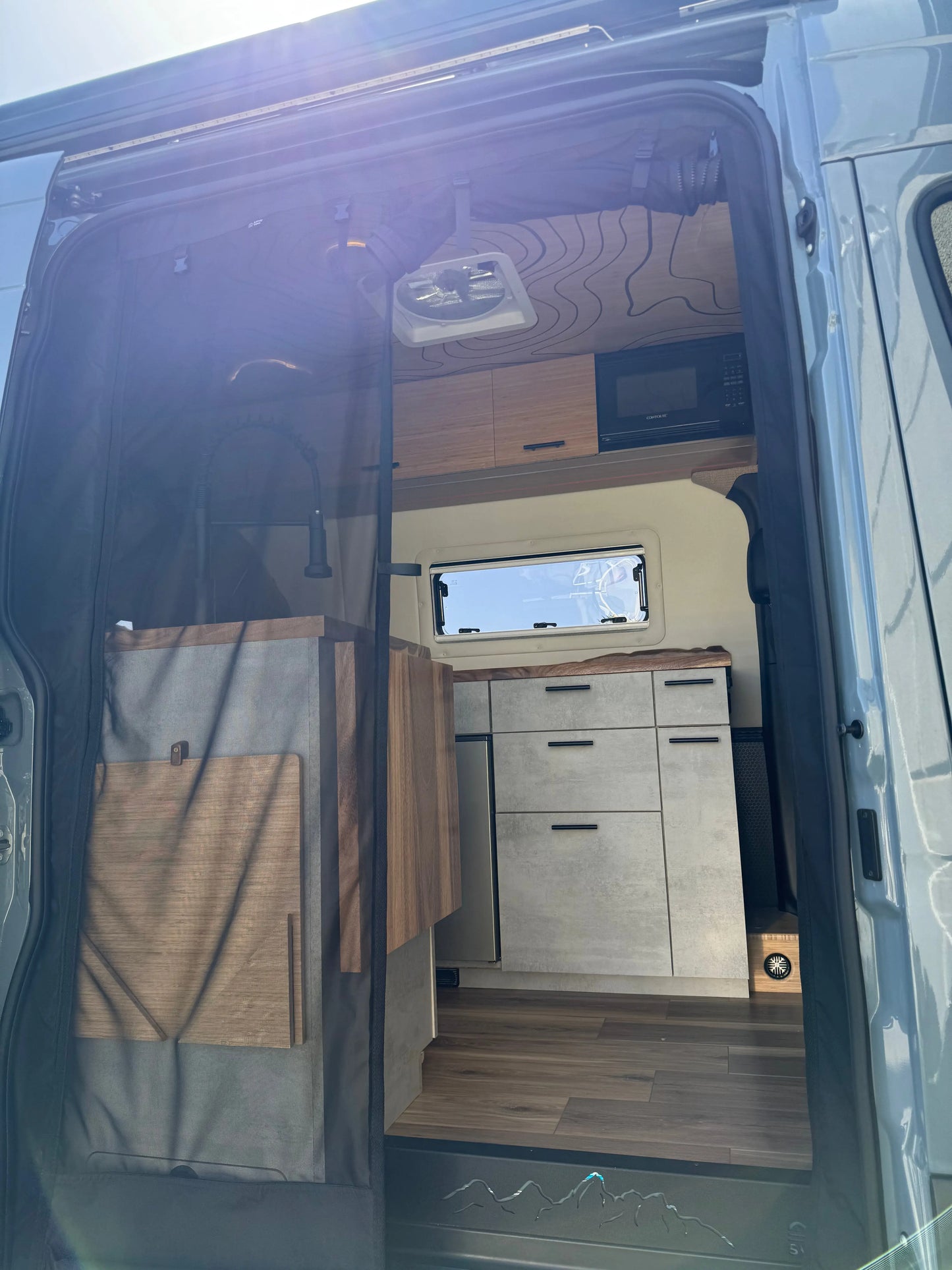 Sprinter Van Slider Door Bug Screen 2007+ Sandy Vans
