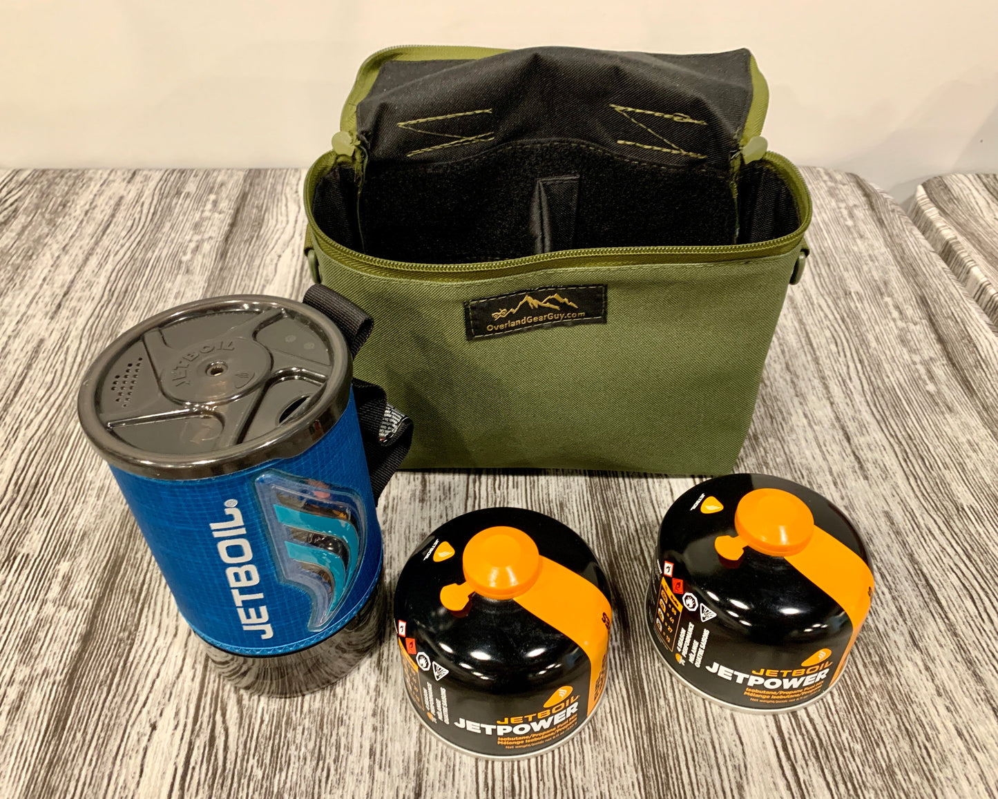 MOLLE JetBoil Pouch Dual Propane Bottle Pouch