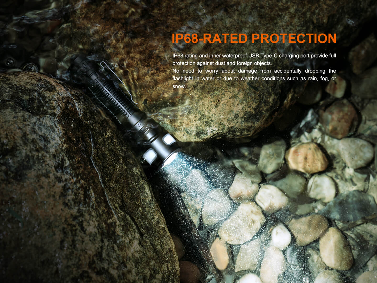 Fenix LD35R High Performance Multimode Tactical Flashlight