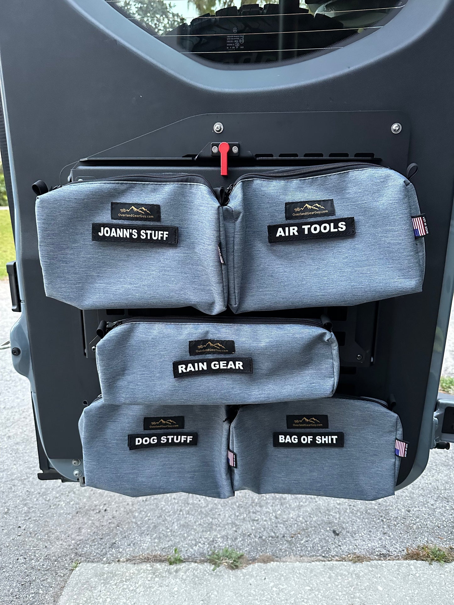 MOLLE Storage Cubby Pouches - Set