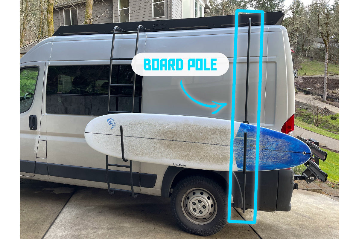 Promaster Stealth+ Board Pole Orion Van Gear