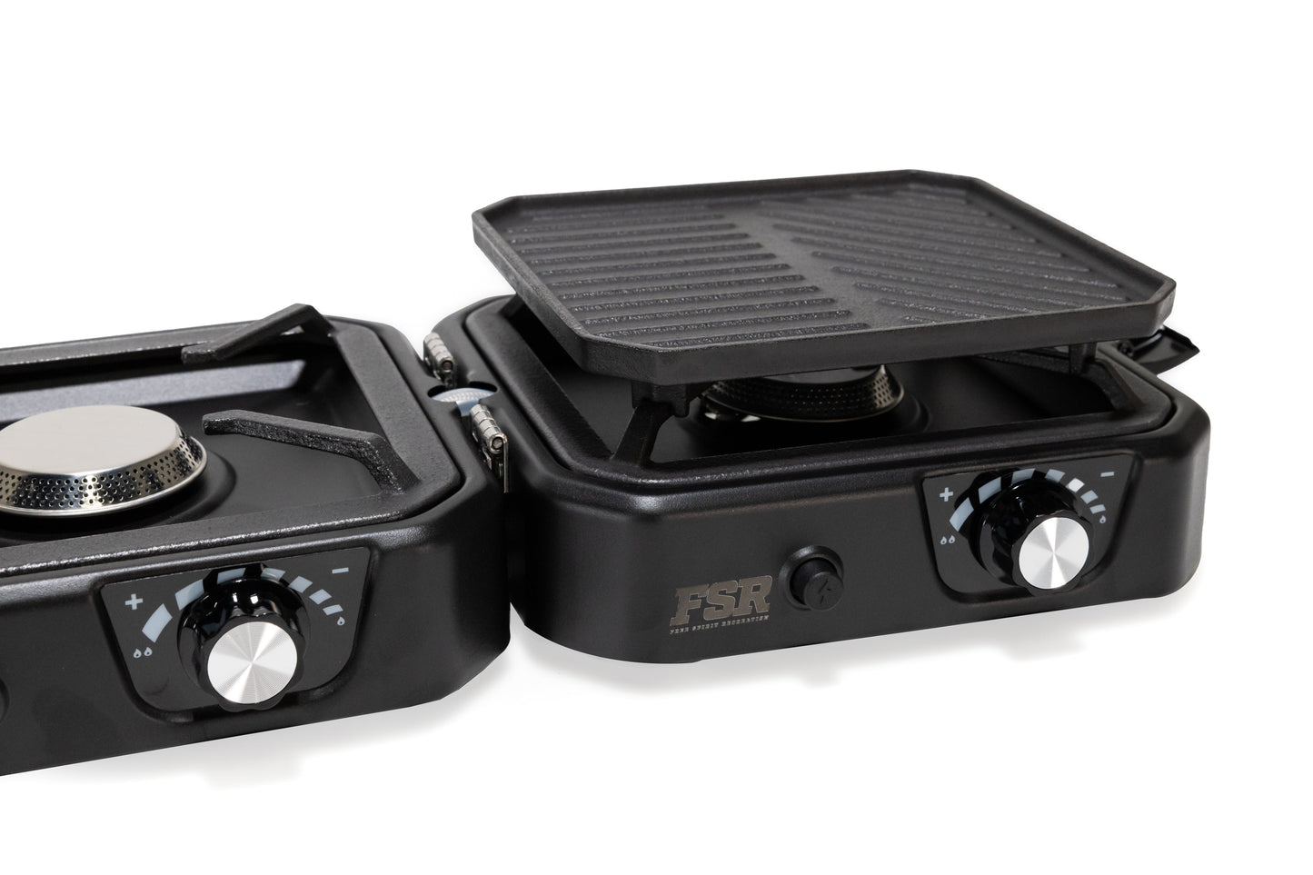 Portable 2 Burner Camp Stove & Wind Screen - Clearance