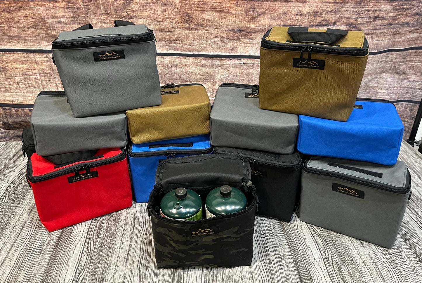 MOLLE JetBoil Pouch Dual Propane Bottle Pouch