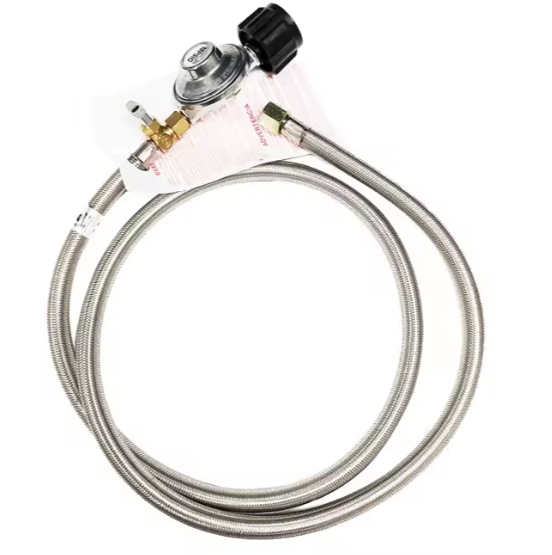 5ft Propane Hose and 20psi Regulator LavaBox Portable Campfire