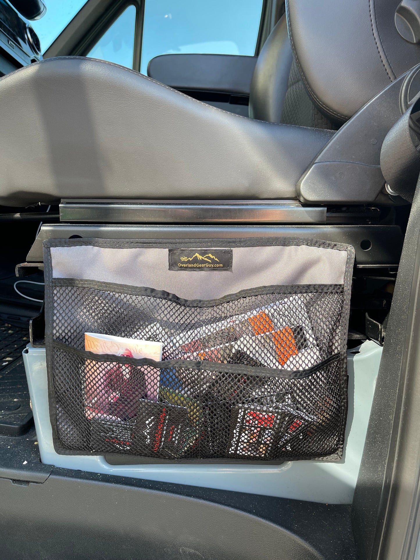 Magnetic Seat Base Organization Pouch - XL Overland Gear Guy
