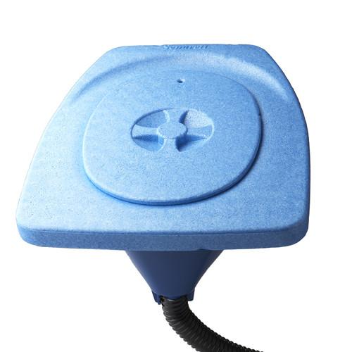 Urine Separating Privy Set Styrofoam Seat Blue