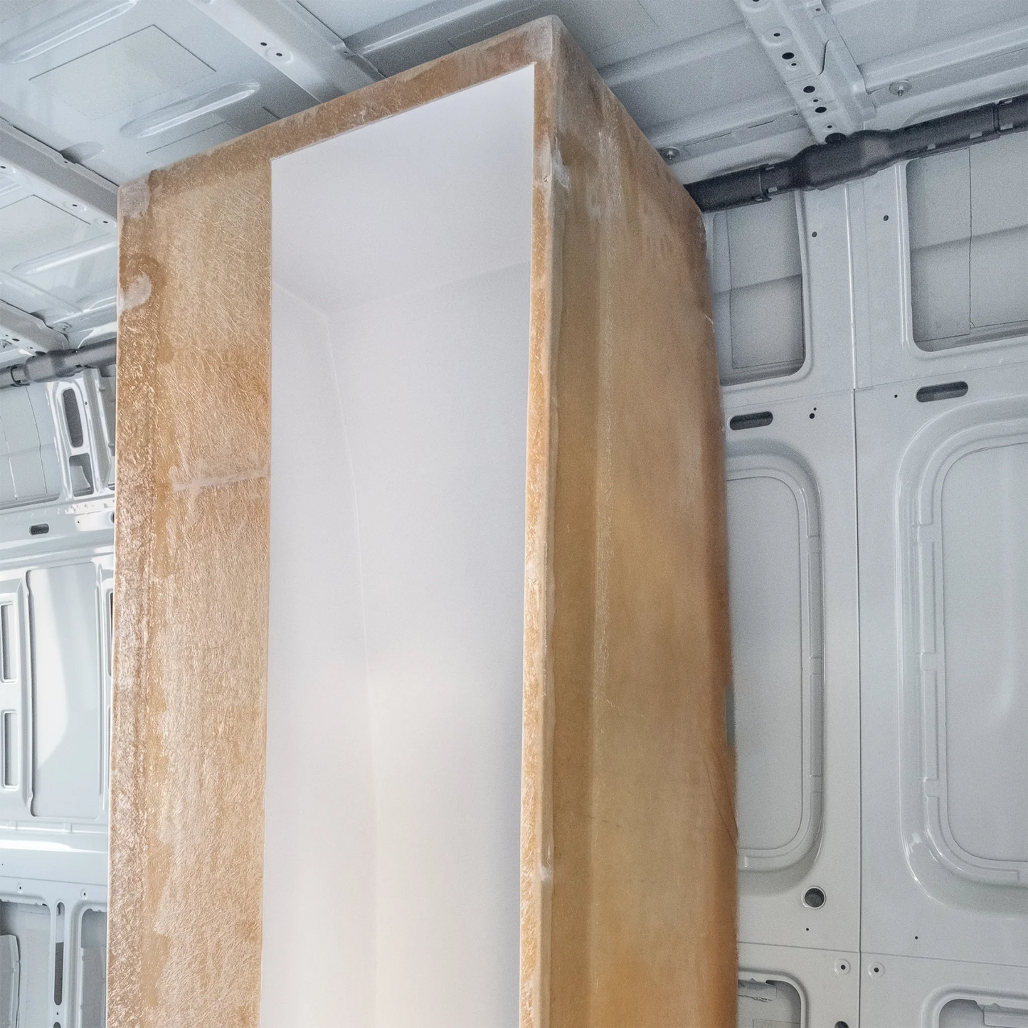 FRP Shower Booth for MB Sprinter & Ford Transit – Rough Road Equipment