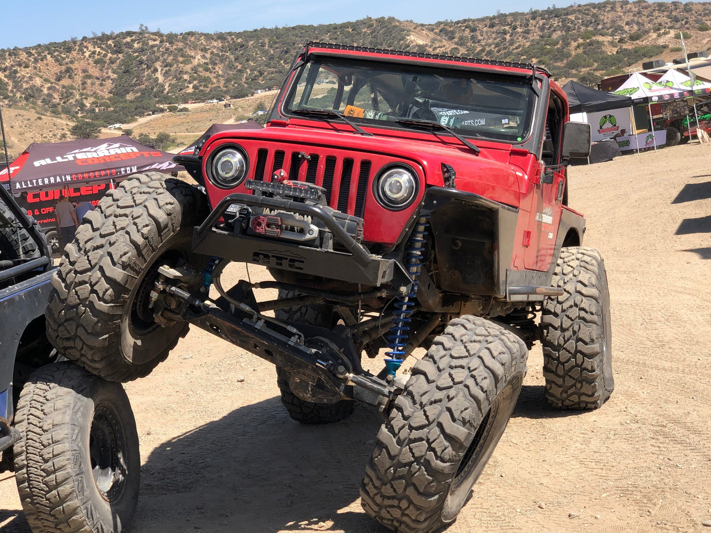 Jeep 50” Straight Bracket TJ 1997-2006 All Terrain Concepts