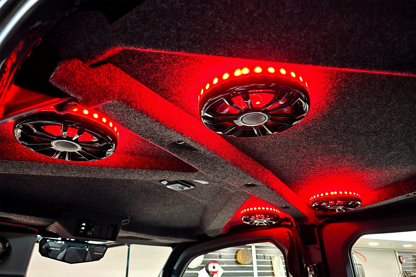 PolarisĀ® Ranger 1500 Overhead Speaker Adapters (Pair) | UTVS-RNG-OSA-REAR