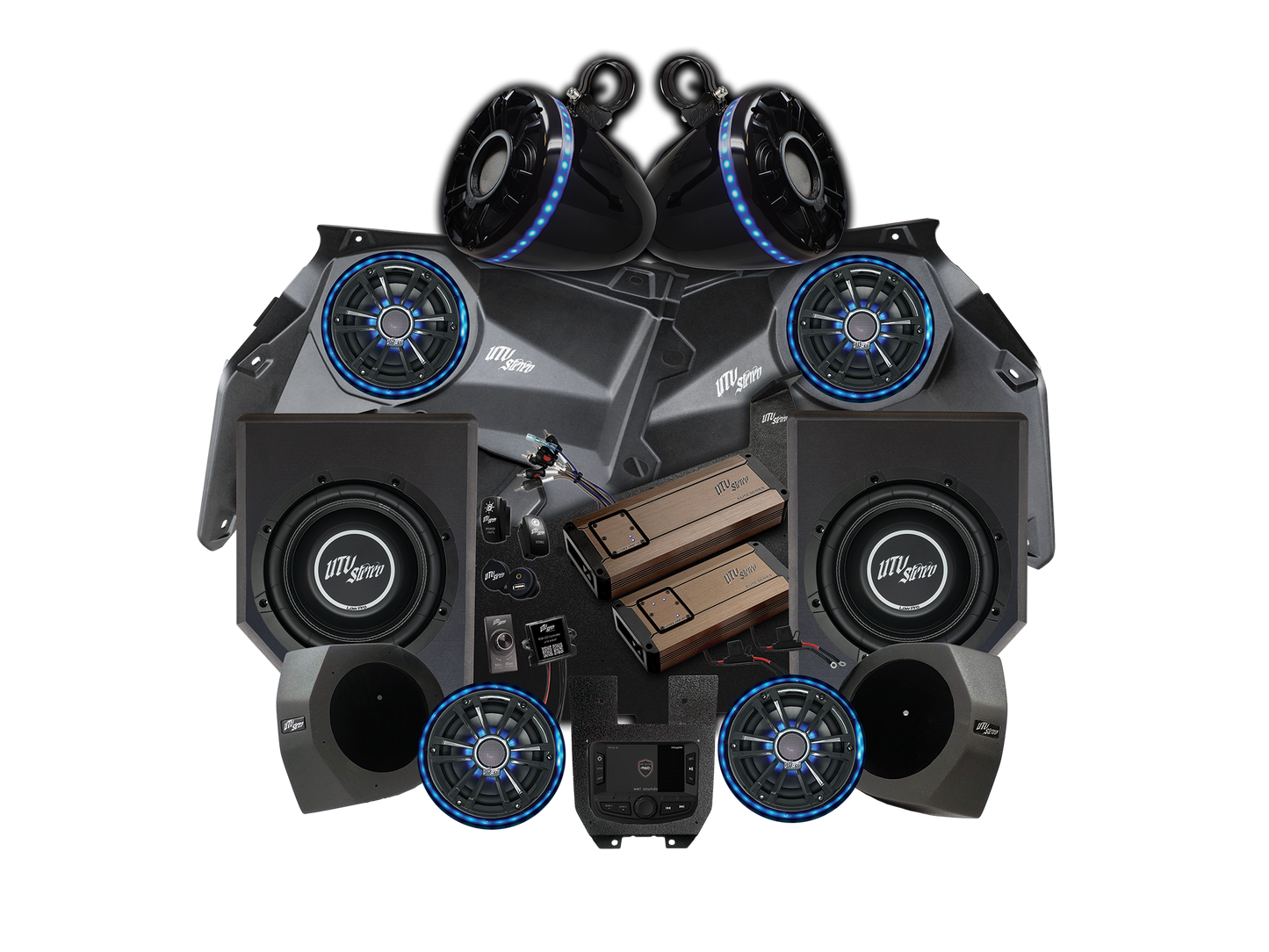 Can-AmĀ® X3 Elite Series Stage 7 Stereo Kit | UTVS-X3-S7-E