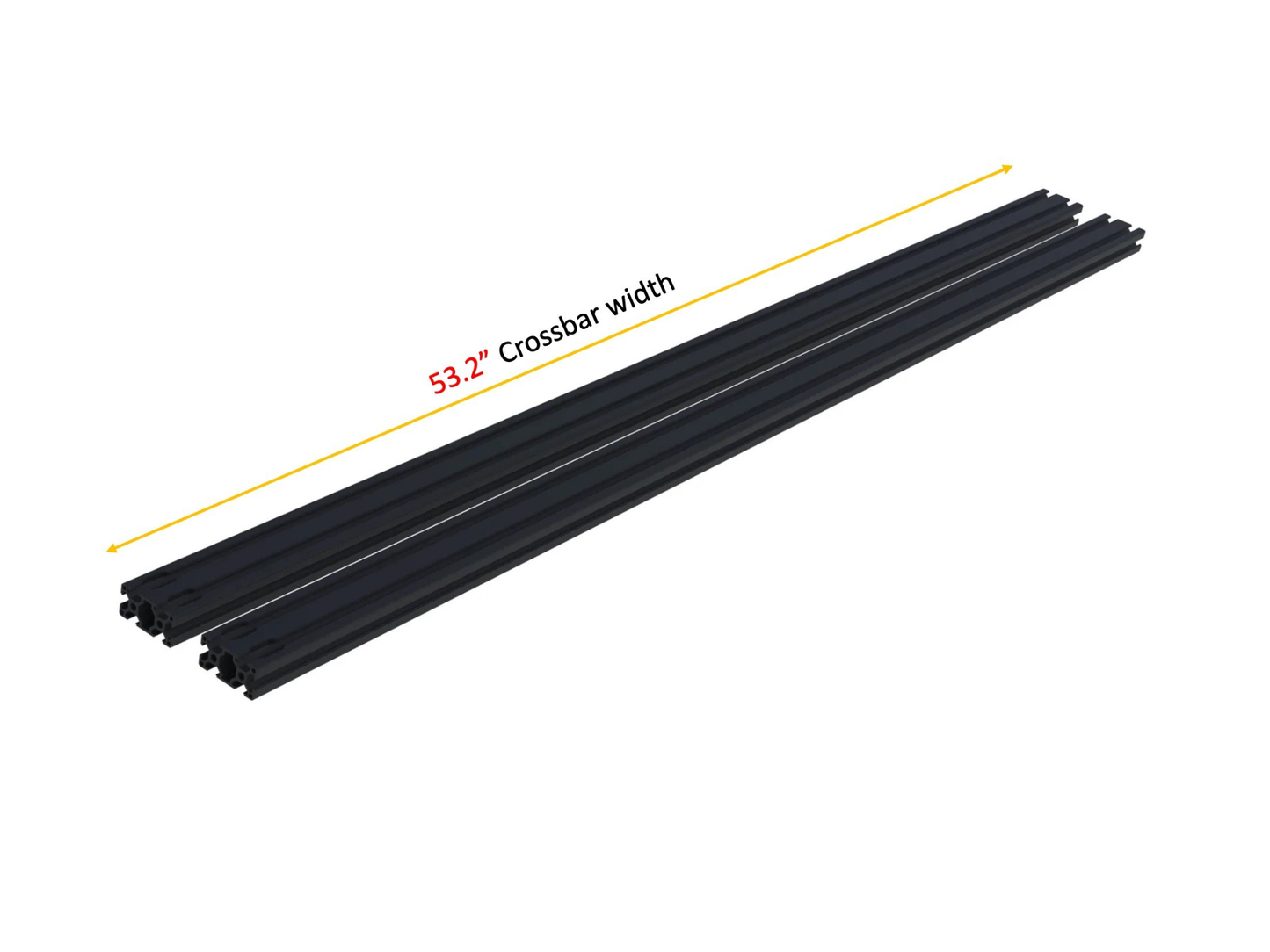 2 Pack Crossbars for Sprinter High Roof Rack White Top Adventures