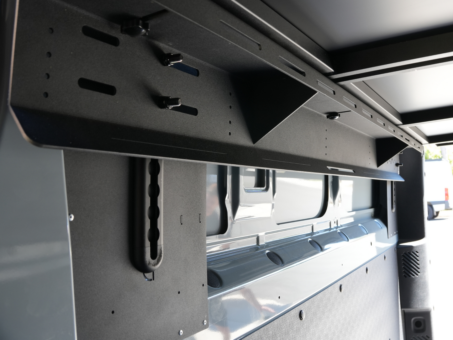 SPRINTER VAN L TRACK ADJUSTABLE BED BRACKETS White Top Adventures