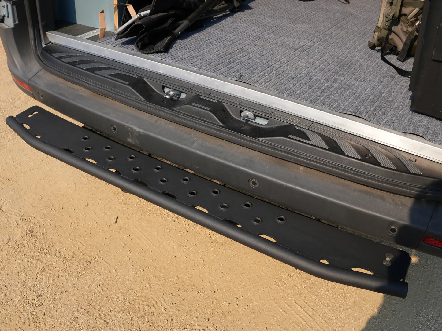 SPRINTER VAN REAR TUBE STEP White Top Adventures