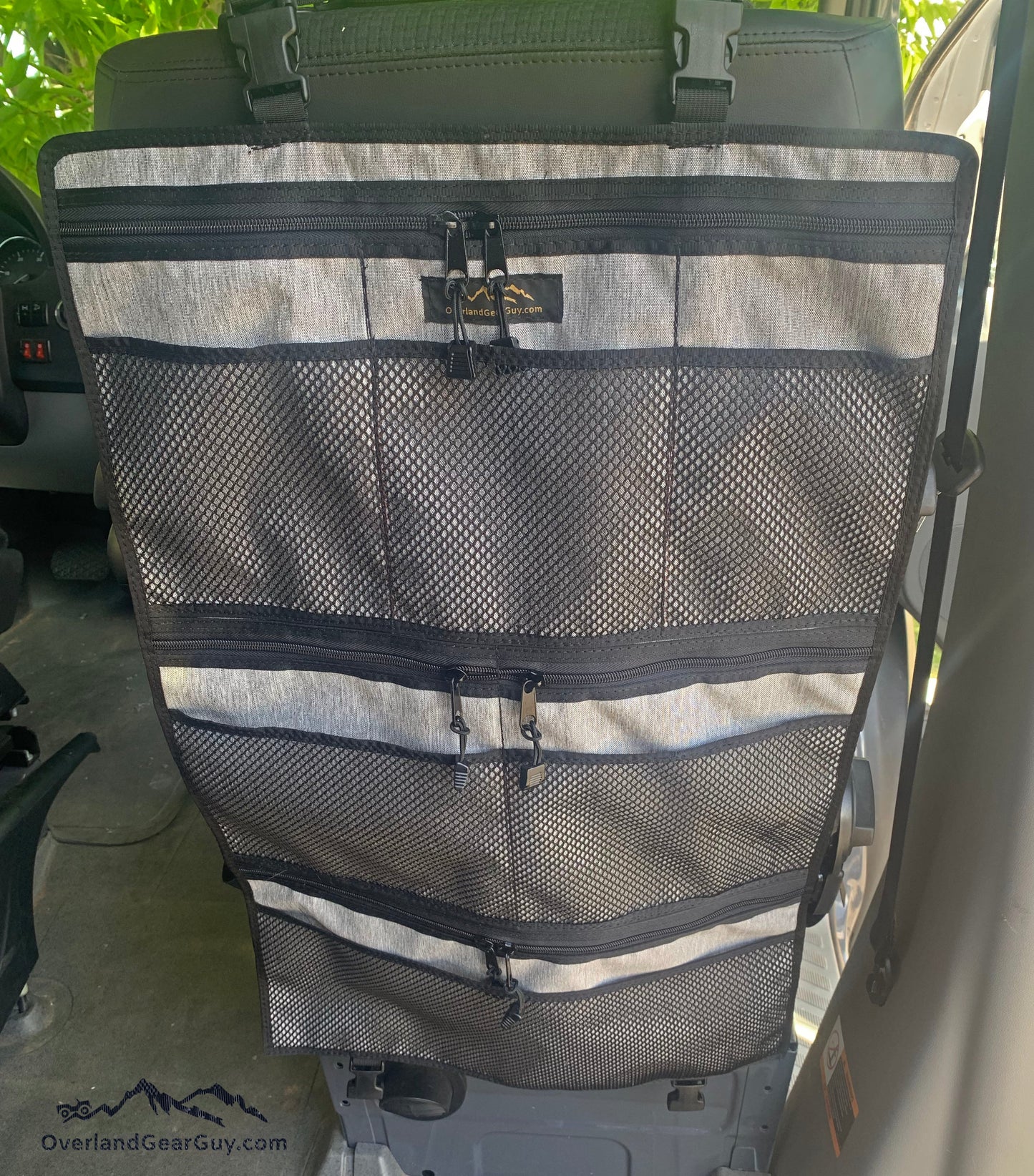 Yosemite Seat Organizer (for High Back Seats) Overland Gear Guy