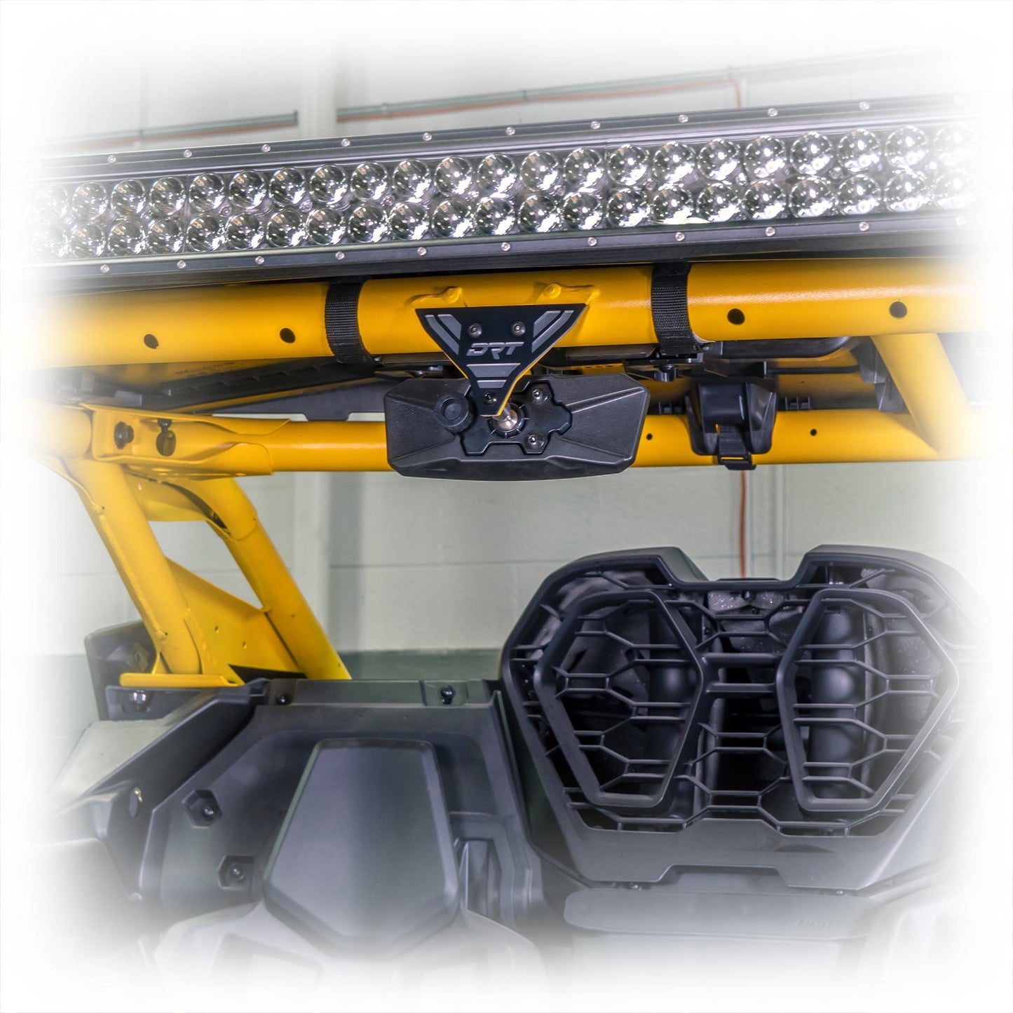 DRT Can-Am Maverick X3 / R Center Mirror Tab Cover Plate for OEM Cage Dunes 2 Dezert SXS