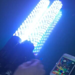 D2D Fat Boy LED Whips – Bluetooth & Remote Control