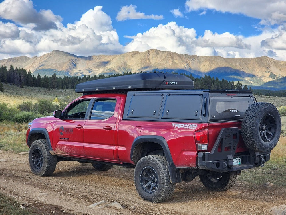 chevrolet colorado tent GAIA Campers Chevy Colorado Longbed Truck Cap