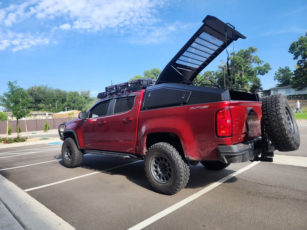 GAIA Campers 3rd Gen Toyota Tacoma Shortbed Shadow Top Truck Cap - 2016+