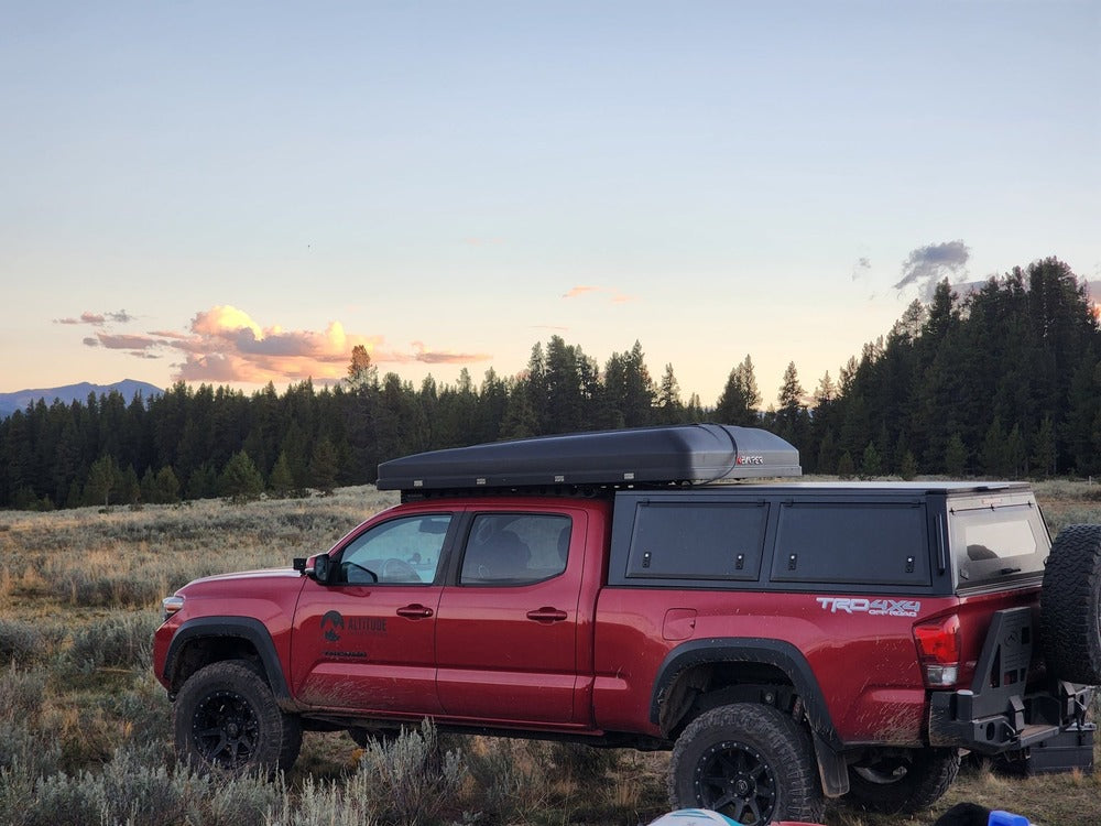 GAIA Campers 3rd Gen Toyota Tacoma Longbed Truck Cap - 2016+ (Downpayment)