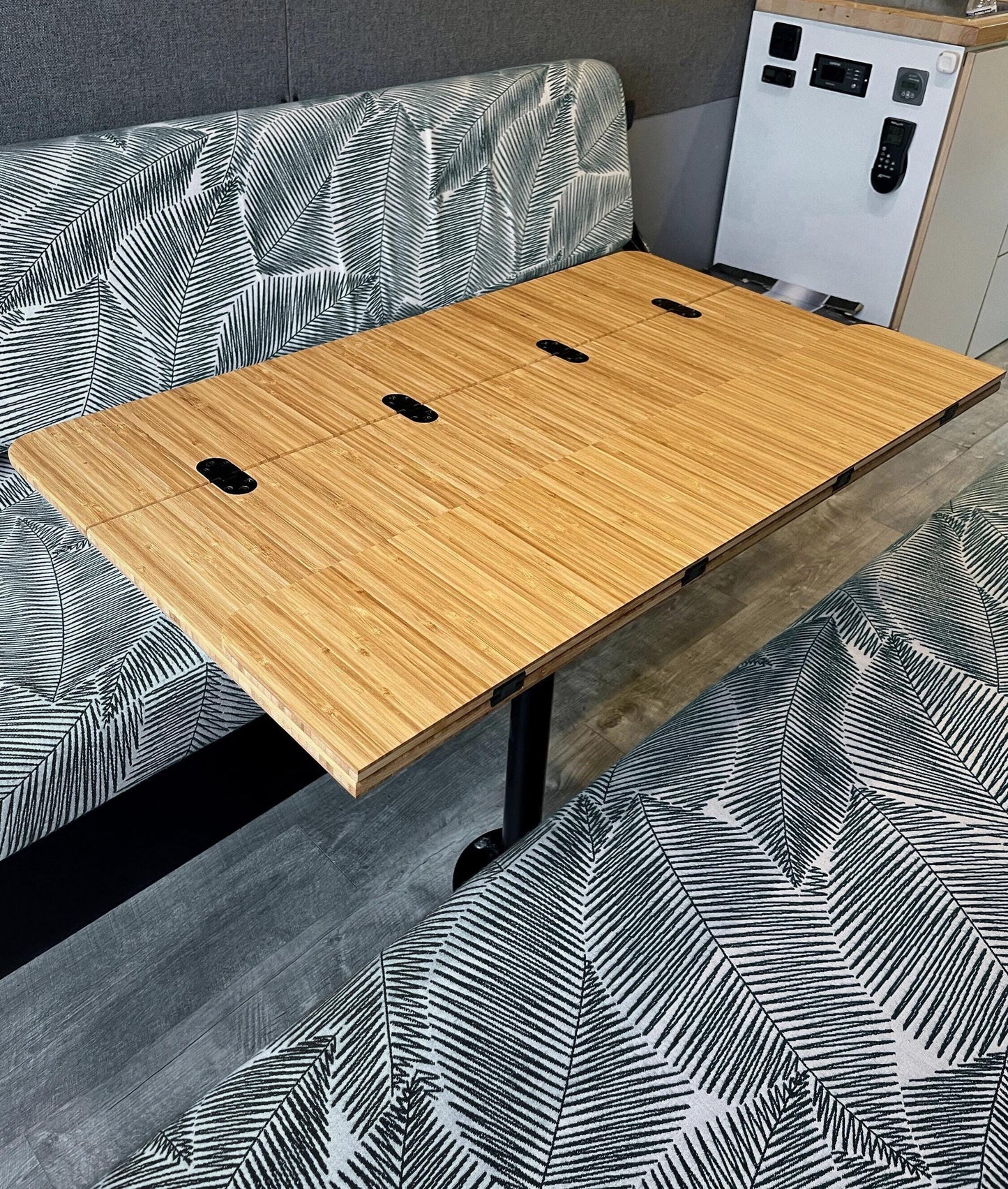 The Horizon Dining Bamboo Table 1/2" Thick For Camper Vans and RVs