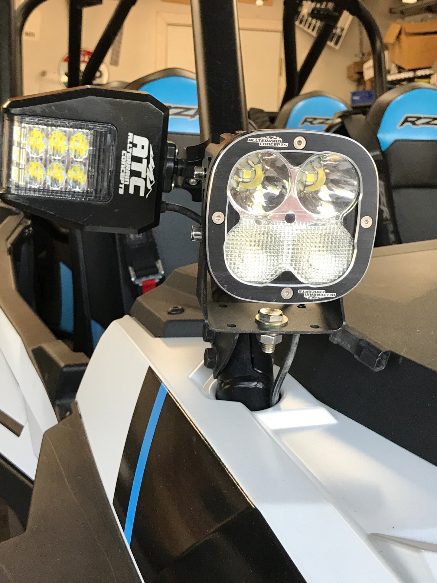 Polaris RZR XP A Pillar bracket All Terrain Concepts
