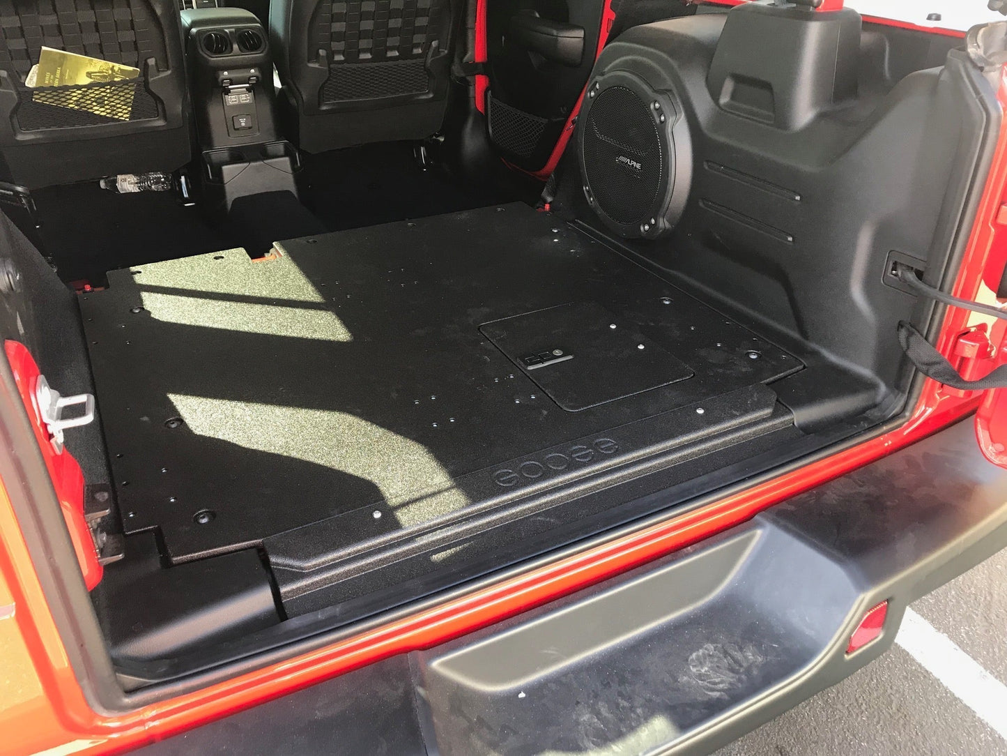 Jeep Wrangler 2021-2024 392 4 Door - Rear Plate System
