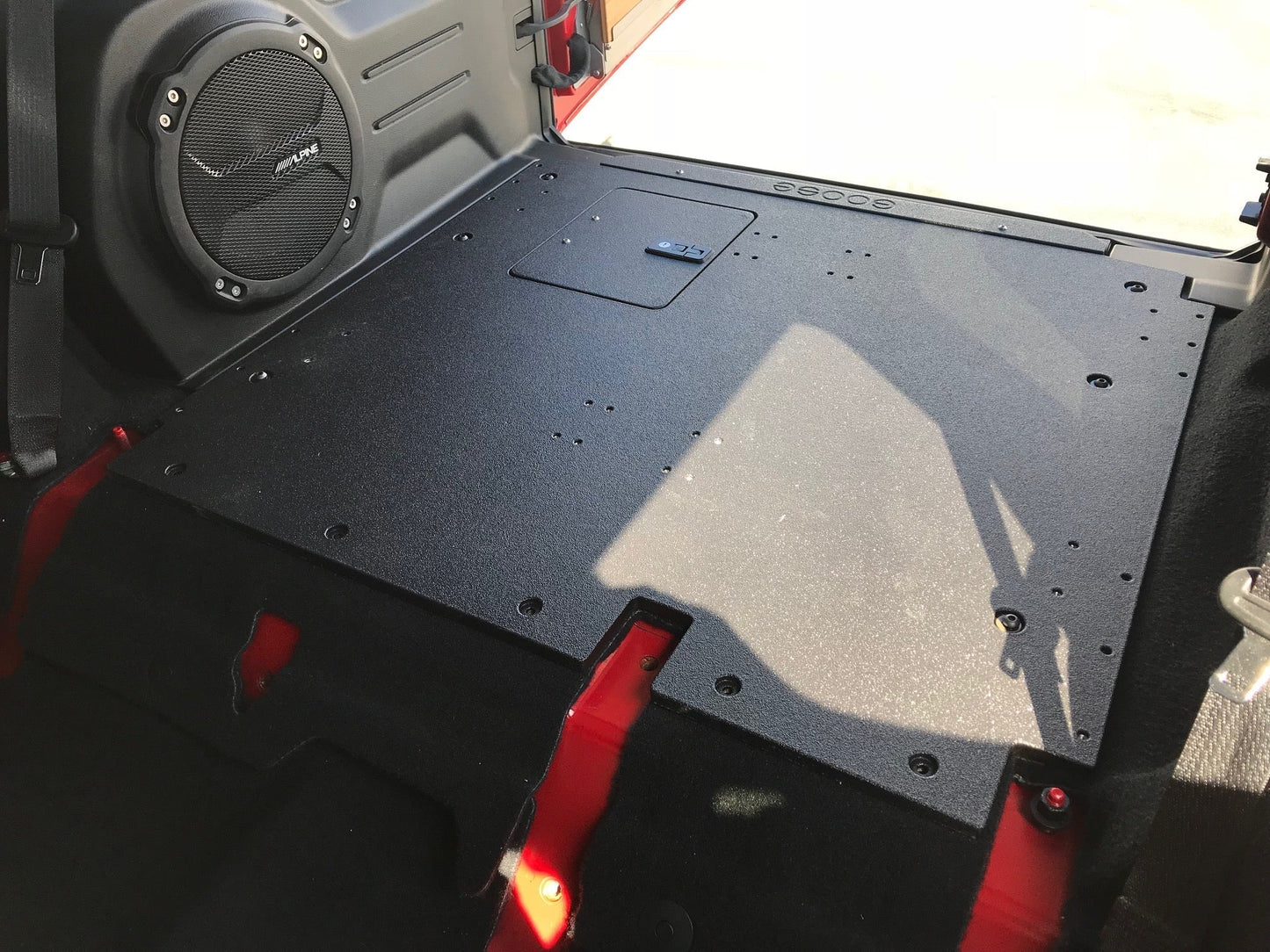 Jeep Wrangler 2021-2024 392 4 Door - Rear Plate System