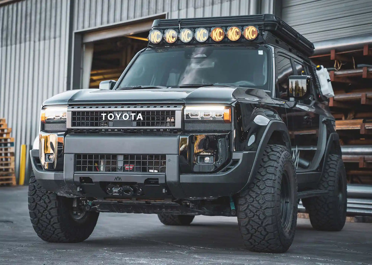 Toyota Land Cruiser 250 Hidden Winch Front Bumper (2024-2026) Backwoods Adventure Mods