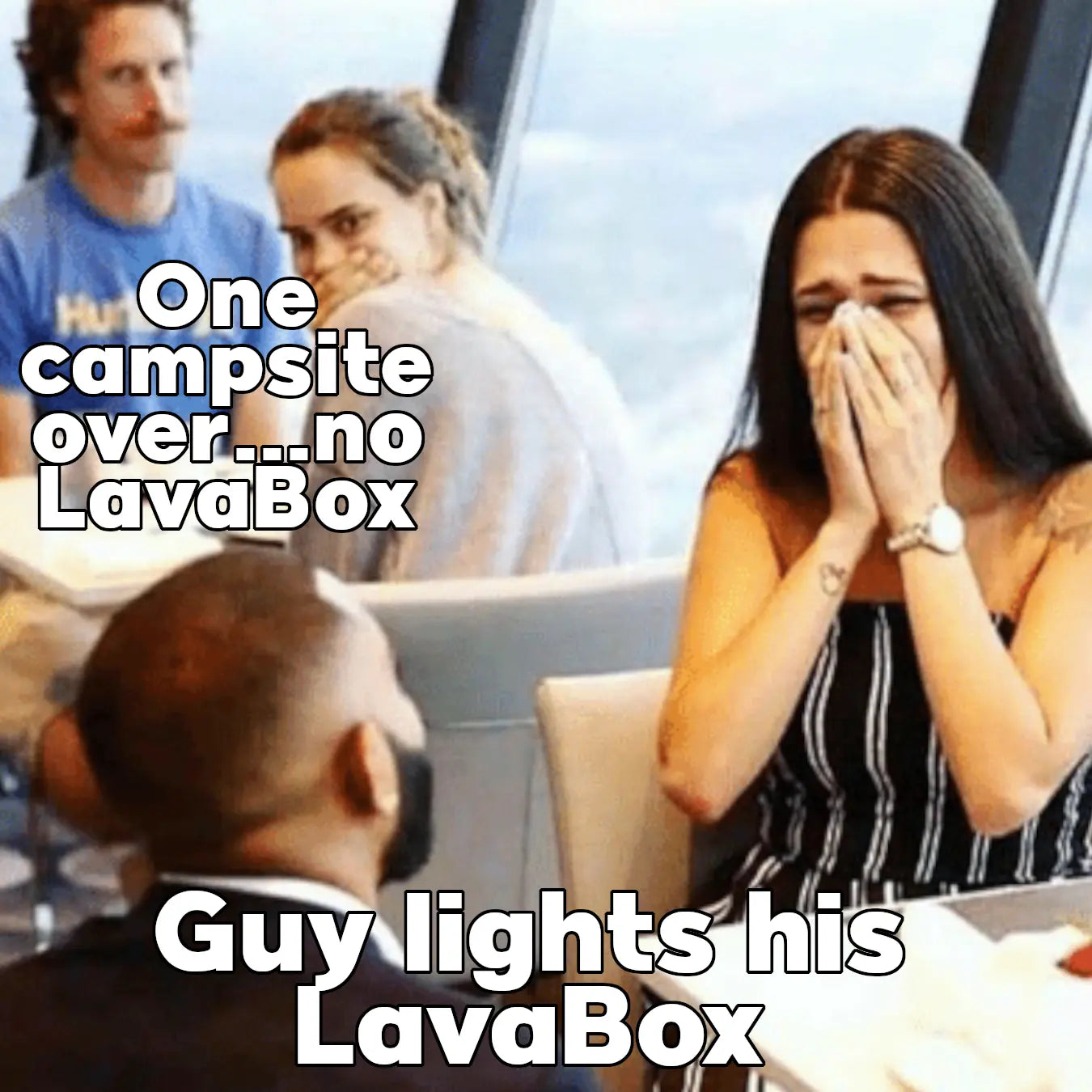 Bugout Bag LavaBox Portable Campfire
